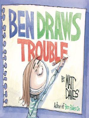 cover image of Ben Draws Trouble